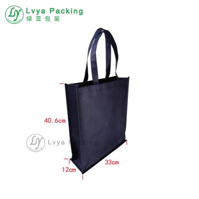 China Recyclable Non Woven Tote Bag Handled Side-wrapped Non Woven Grocery Bag for sale