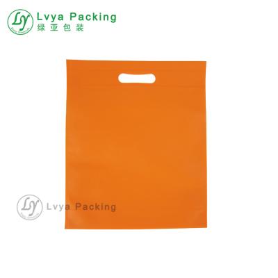 China Free preview manipulated! ! ! 65gsm 25*30 automatic die cut non woven fabric buying flat bag in stock for sale