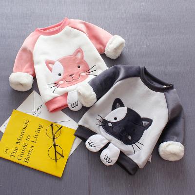 China Cute Baby Girls Boys Sweatshirt Children Animal Print Hoodies High Quality Casual Breathable Winter Wholesale Casual for sale