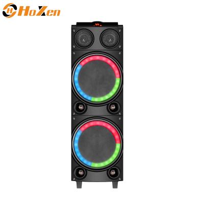 China Dual 10 Inch Wireless Portable PA Trolley Speaker for sale