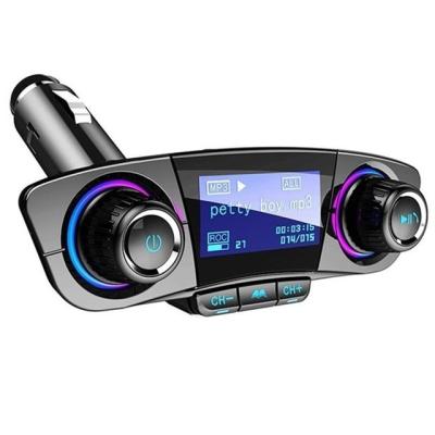 China Connect the AUX socket. BT06 Car Radio Audio Transmitter In TFT Display Car MP3 Player BT FM Transmitter To USB Charger for sale