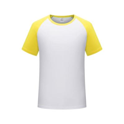 China Breathable Sublimation Blank Printing Custom Mens Raglan Sleeve T-Shirt for sale