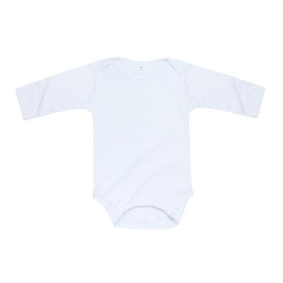 China Sublimation Comfy Blanks Long Sleeve Newborn Infant Baby Onesie for sale