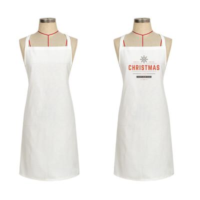 China Printable Plain Sublimation Canvas Kitchen Aprons for sale