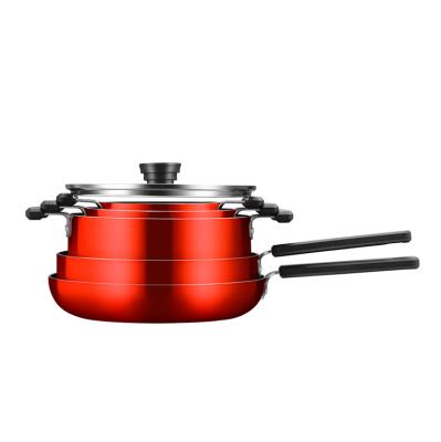 China Die Casting Metal Stick Liner Non Stocked Aluminum Cookware Cookware for sale