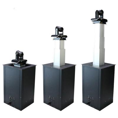 China Camera Motorized Recessed Box Polling Station Lift With Up And Down Function Of Storage Box Adjustment For Conference System for sale