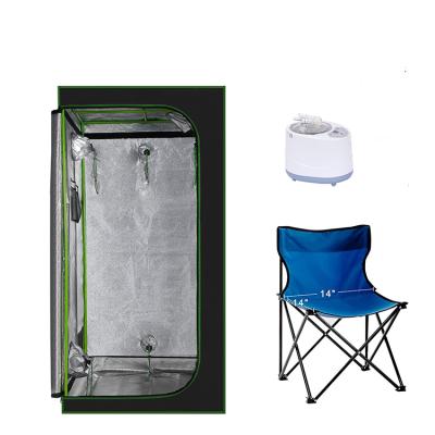 China Traditional Portable Full Body Sauna Steam Tent Indoor Wet Room With Steamer for sale