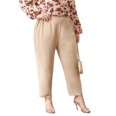 China Wholesale high quality autumn loose women QUICK DRY pants office wear harem solid khaki women pants and trousers for sale