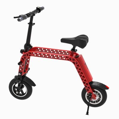 China Aluminum Alloy 36V 10Ah Mini Powerful Folding Family Electric Bicycle 10 Inch Cheap Price City Electric Bicycle for sale