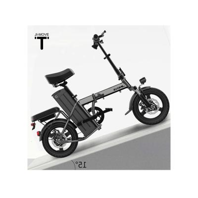 China European Warehouse Stock E Bike JI-Motion 14Inch 350W Aluminum Portable Electric Bicycle Folding Electric Bike for sale