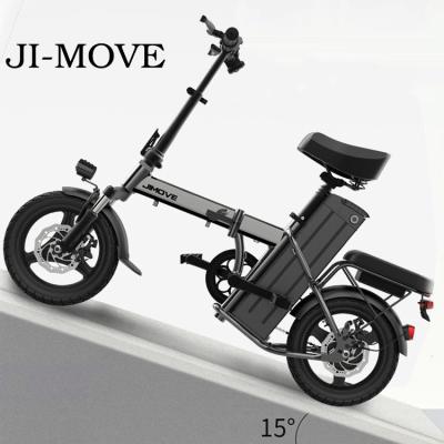 China Aluminum Alloy 15Ah 48V 350W Ebike 14Inch Wheel Lithium Battery Supply Bike Electric Bicycle for sale