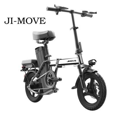 China 2021 Aluminum Portable Standard Dismountable Electric Folding Bike For Adult Bicycle Electric Bike for sale