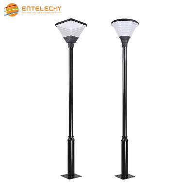 China Garden Entelechy Outdoor Solar Garden Light With Pole for sale