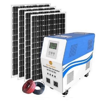 China Home Portable Solar Power Generator 3kw Watt for sale