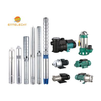 China High Efficiency 12v/24v/48v Brushless Centrifugal Steel Screw /Solar Impeller /Stainless Water Pumping System For Irrigation for sale