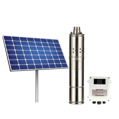 China High Efficiency Water Supply 3 Inch Solar Submersible Deep Well Pump 48V Borehole Pumps for sale