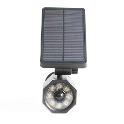 China Solar Garden Sensor Wall Light For Patios Plastic Bionic Adjustable Spot Light for sale