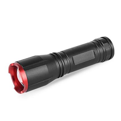 China High Power Industrial Aluminum Zoomable LED Flashlight With 5 Functions for sale