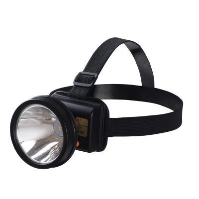 China Plastic Camping Headtorch Hed Explosion-Proof Waterproof Light High Power LED Rechargeable Headlight for sale