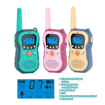 China Handheld Wireless Long Range 3km Walkie Talkie Rechargeable For Children's Outdoor Toys Gifts SM047358 for sale