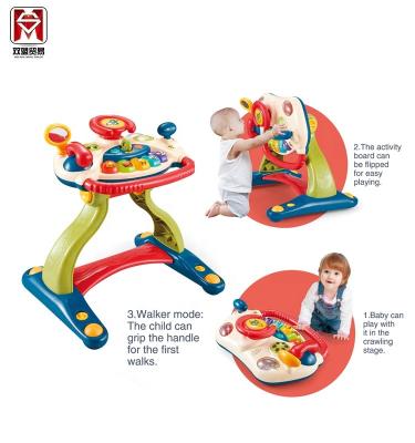 China Hot New 3 in 1 Music and Light Walker Children's Baby Cartoon Educational Toys 52*16*43.5CM for sale