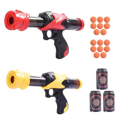 China Shooting toy Safe Game Target Cans Shooting Air Guns Toys Soft Bullet for sale