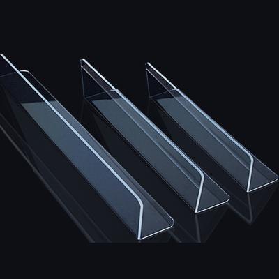 China Clear PVC+ ABS+ Iron Factory Price Adjustable Acrylic Shelf Dividers For Closet for sale