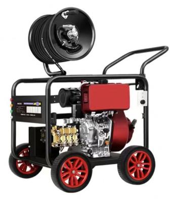 China Critical Cleaning / Residue Free 250pa Engine water jet Portable Gasoline engine 9.6kw High Pressure Washer CleanerPortable industrial heated hot for sale