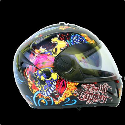 China High Quality Cool Full Face Motor Cycle Helmets Off Road Cascos Para Motocicleta Iron Man Helmet Motorbike Go kart ATV Helmet en venta