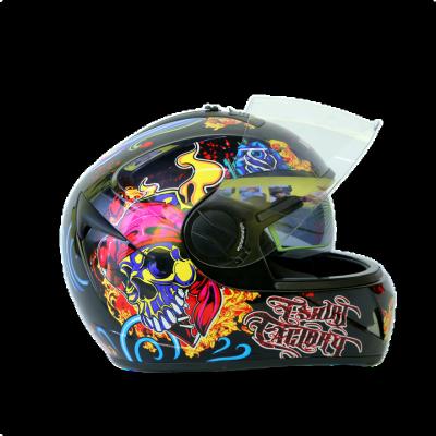 China Tribe Safety Karting Helmet Ece Specifications Retro Motorcycle Dot Helmet zu verkaufen