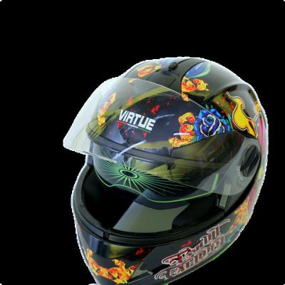 China Cool Helmet Double Visor Full Face Motorcycle Helmet Full Face Mtb en venta