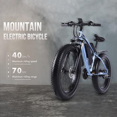 China /7 Speed ​​Aluminum Electric Bicycle Aluminum Alloy Frame 1000w 48V 20ah Electric Mountain Bike 26