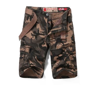 China Customized Mens Camouflage Multi-Pocket Tactical Shorts QUICK DRY Button Up Cargo Mens Shorts for sale