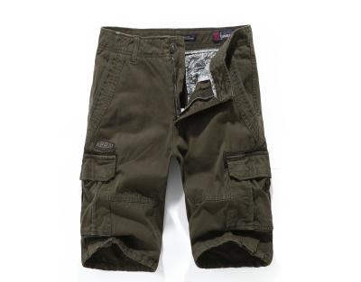 China High Quality Anti-wrinkle Cotton 100% Multi Pocket Multicolor Mens Cargo Shorts for sale