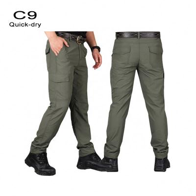 China Anti-pilling Men's Elastic Military Tactical Pants Dry Pants Army Quickly Fans Combat Breeches Raising Hunting Cargo Breeches for sale