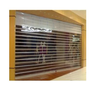 China Heat Insulated Best Selling Crystal Rolling Up Modern Crystal Rolling Shutter Door Fashion Shop Roller Shutter Door for sale