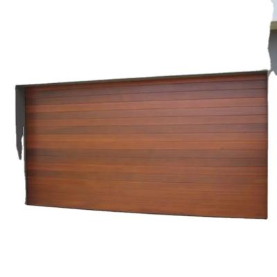 China Hot Selling Anti-theft Flap Garage Door Insulated Wooden Sectional Garage Door for sale