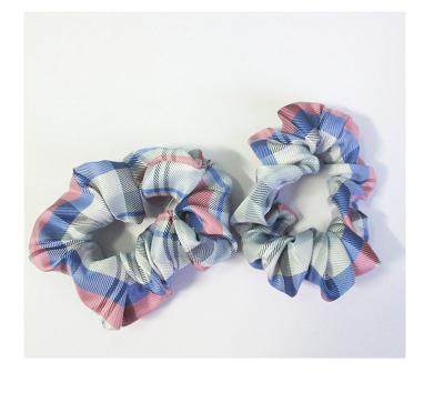 China Fashion Stylish Girl Elastic Scrunchies Custom Hair Tie Design for sale