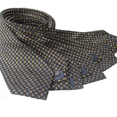 China Custom Made Online Designer Men's Silk Elegant Gentleman Tie Printed 14mm Twill Gray Paisley Handsome Necktie Gravate Corbate Everyday Life for sale