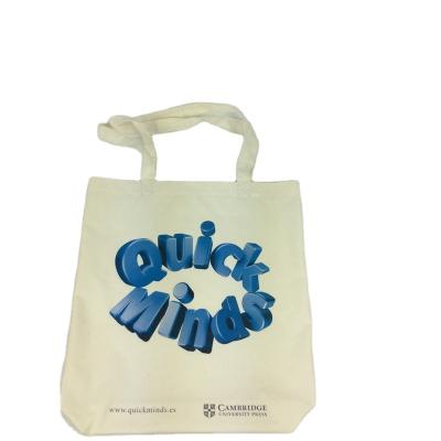 China Custom Printed Shopping Bags Reusable Eco Friendly Handled Simple Logo Bag Cotton Large SizeTote Shopping Bags for sale