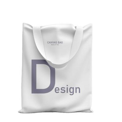 China Hot Selling Eco Handled Custom Printed Logo Standard Size Shopping Canvas Tote Bag For Women for sale