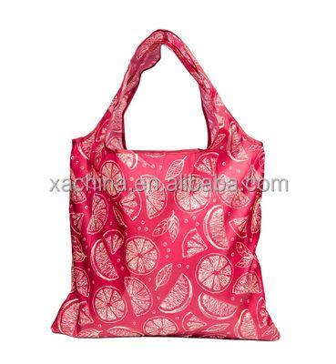 China Custom Waterproof Bag Rpet Eco Friendly Tote Reusable Grocery Bags Logo Polyester Big Supermarket Foldable Shopping for sale