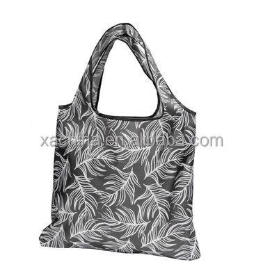 China Waterproof Wholesale Promotional Reusable Custom Printed Polyester Nylon Drawstring Bag for sale