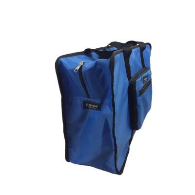 China Waterproof Sports Style Backpack Gym Bag Waterproof Customized Logo Blue Polyester Fitness Drawstring Bag for sale