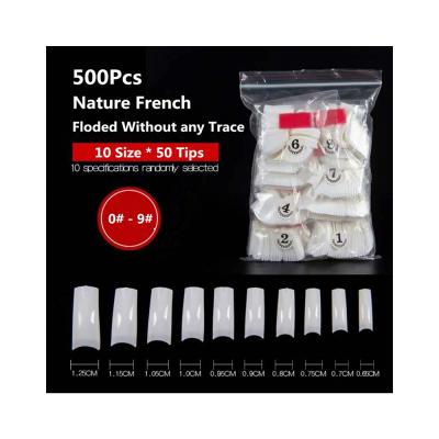 China Design / 500pcs French Nails Toe Nail Stickers French Nail for sale