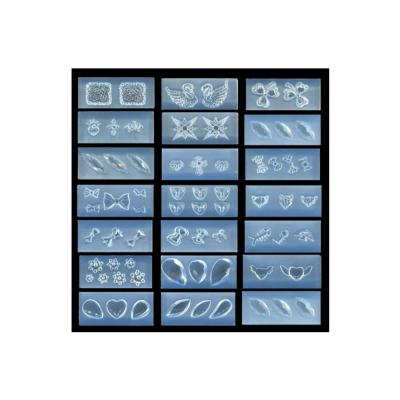 China New Arrivals Nail Gel / UV Silicone Nail Art Mold RT265-RT-297 for sale