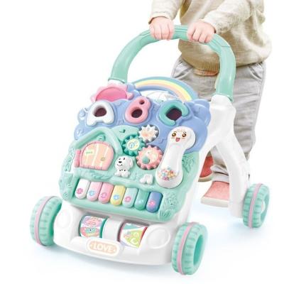 China New High Quality Baby Fitness Baby Walker With Music Telephone Electronic Musical Organ for sale