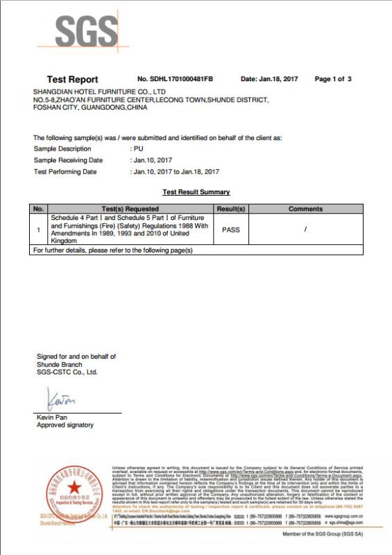 BS5852 - Foshan Bowson Shangdian Hotel Furniture Co.,Ltd