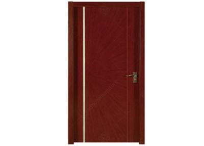 China Commercial Interior Panel Doors , Safe Room Doors 0.6mm  Wood Veneer Surface for sale