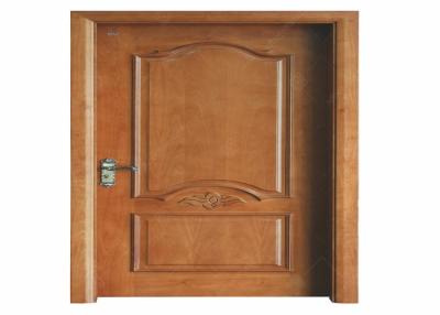 China Fireproof Hardwood Internal Doors , Moistureproof Solid Wood Interior Doors for sale